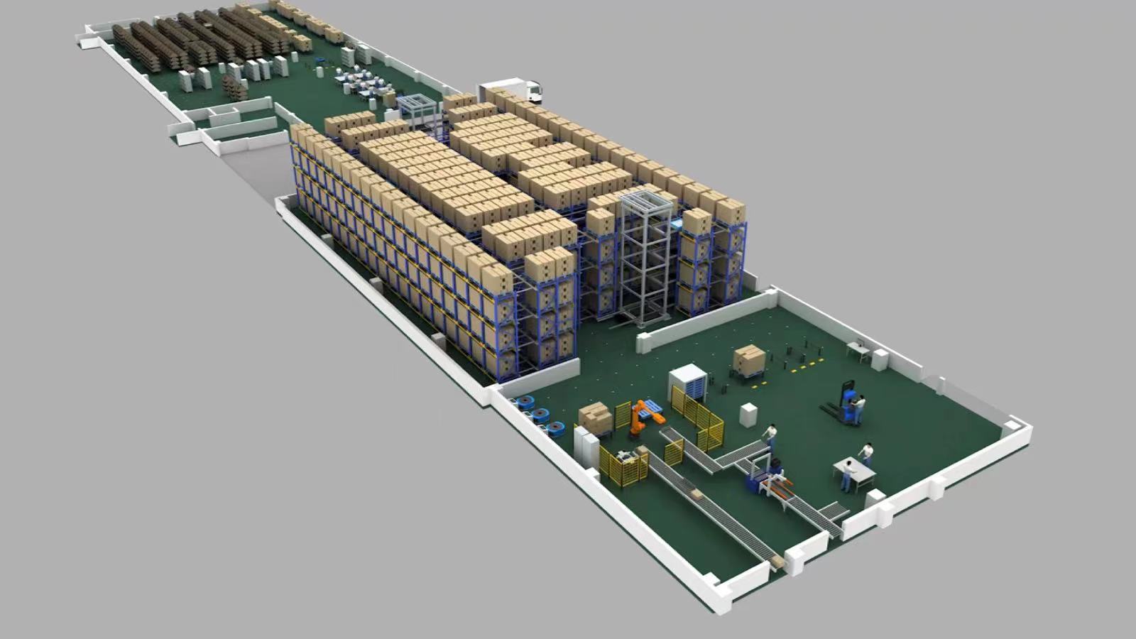 【兆恒機械】菜鳥在浙江建設(shè)“無人糧倉”，引入機械臂、AGV機器人、四向穿梭車